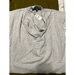 Express Sleeveless Sweater - Gray
